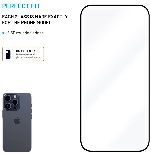 Glass Screen Protector FIXED FullGlue-Cover for Xiaomi Redmi Note 14 5G/POCO M7 Pro 5G black ...