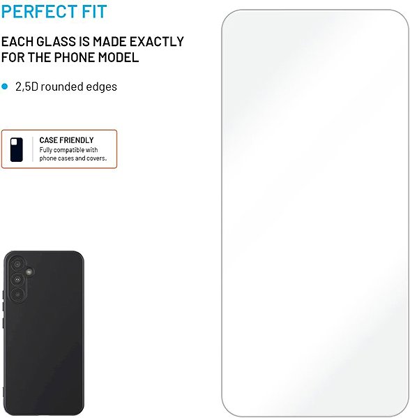 Glass Screen Protector FIXED for Samsung Galaxy A36 5G/A56 5G clear ...