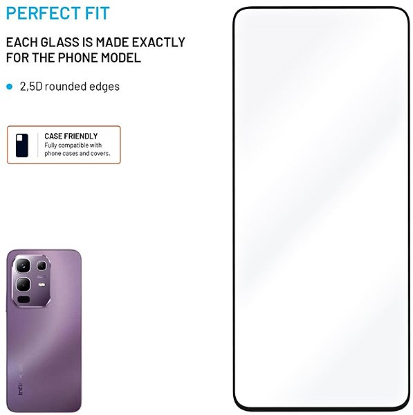 Schutzglas FIXED FullGlue-Cover für Infinix Note 50x 5G schwarz ...