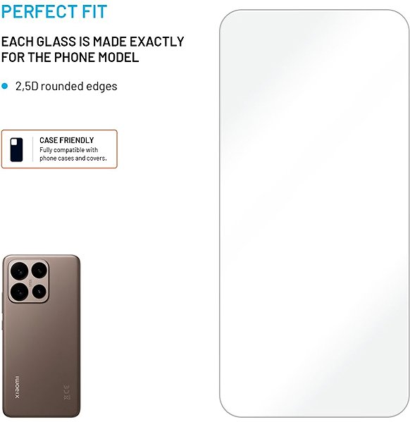 Glass Screen Protector FIXED for Xiaomi 15T Pro 5G clear ...