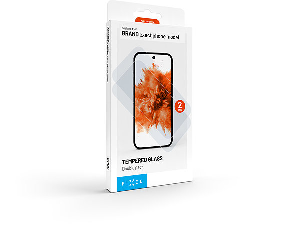Glass Screen Protector FIXED for Motorola Moto G57 Power 2pcs in package clear ...
