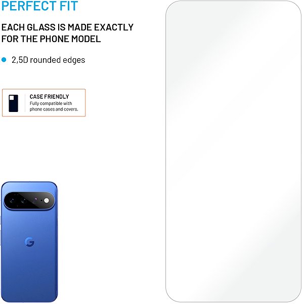 Glass Screen Protector FIXED for Google Pixel 11 Pro 2pcs in a pack Clear ...