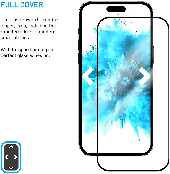 Glass Screen Protector FIXED FullGlue-Cover with Applicator for Samsung Galaxy S26 FE, 2pcs per Pack, Black ...