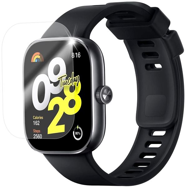 Schutzglas FIXED für Xiaomi Redmi Watch 4 Smartwatch (2 Stück pro Packung) klar ...