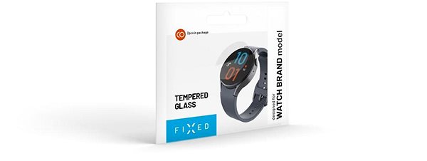 Glass Screen Protector FIXED for Garmin Fenix 8 (51mm) 2 pcs in pack clear ...