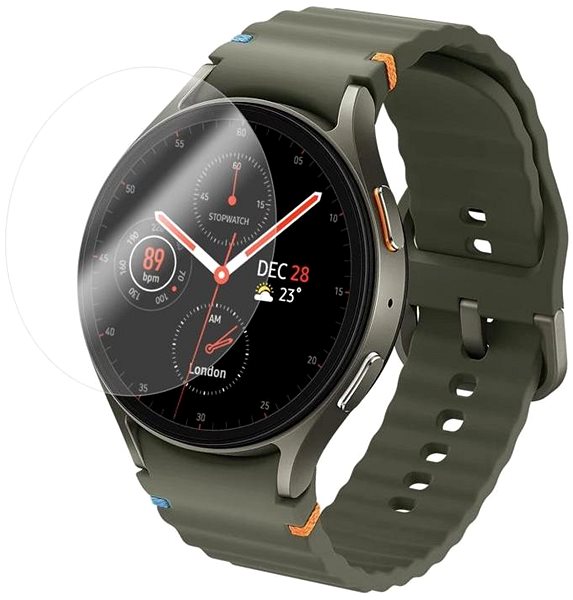 Glass Screen Protector FIXED for Samsung Galaxy Watch 7/8 (44mm) 2 pcs in package clear ...