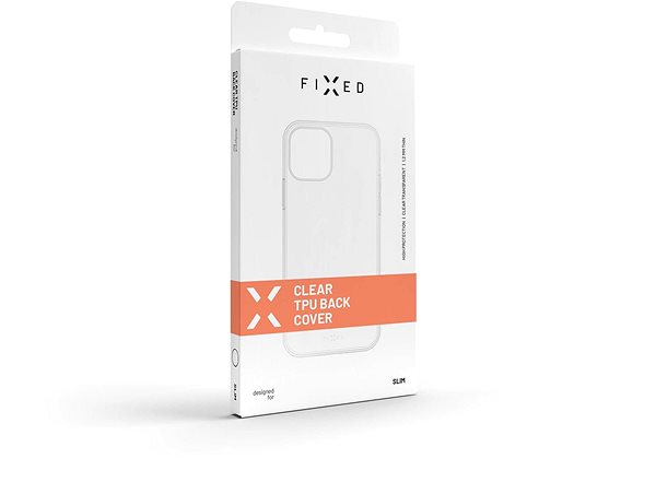 Handyhülle FIXED Cover für Motorola Moto E22 - transparent ...