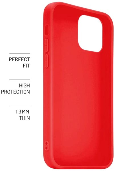 Kryt na mobil FIXED Story na Samsung Galaxy A24 červený ...