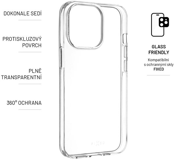 Handyhülle FIXED für Samsung Galaxy A24 transparent ...