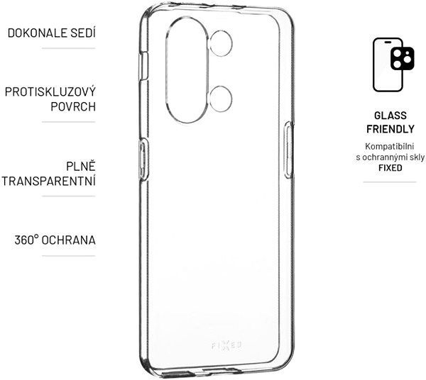 Handyhülle FIXED für OnePlus Nord 3 transparent ...