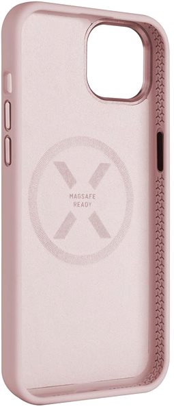 Handyhülle FIXED MagFlow mit MagSafe Unterstützung für Apple iPhone 15 rosa ...