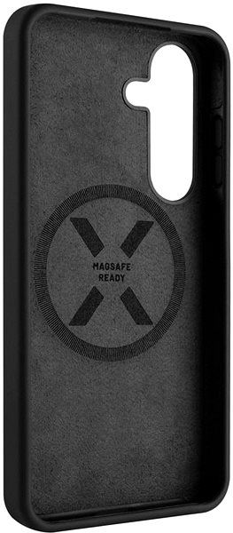 Handyhülle FIXED MagFlow mit MagSafe Unterstützung für Samsung Galaxy S24 schwarz ...