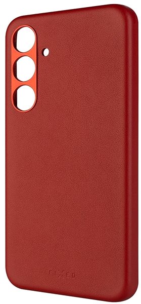 Handyhülle FIXED MagLeather mit MagSafe Unterstützung für Samsung Galaxy S24+ rot ...