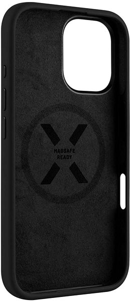 Handyhülle FIXED MagFlow mit MagSafe Unterstützung für Apple iPhone 16 schwarz ...