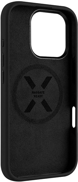 Handyhülle FIXED MagFlow mit MagSafe Unterstützung für Apple iPhone 16 Pro schwarz ...