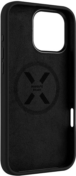 Handyhülle FIXED MagFlow mit MagSafe Unterstützung für Apple iPhone 16 Pro Max schwarz ...