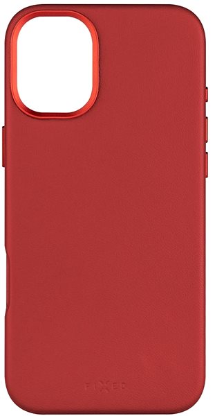 Handyhülle FIXED MagLeather mit MagSafe Unterstützung für Apple iPhone 16 Plus rot ...