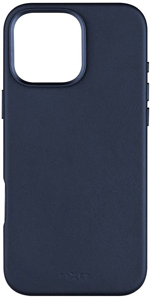 Handyhülle FIXED MagLeather mit MagSafe Unterstützung für Apple iPhone 16 Pro Max blau ...