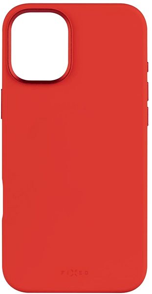 Handyhülle FIXED MagFlow mit MagSafe Unterstützung für Apple iPhone 16 Plus rot ...