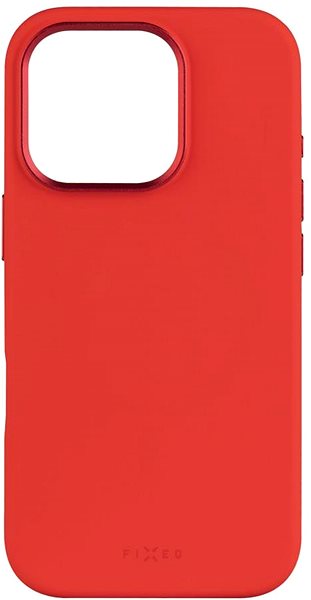 Handyhülle FIXED MagFlow mit MagSafe Unterstützung für Apple iPhone 16 Pro rot ...