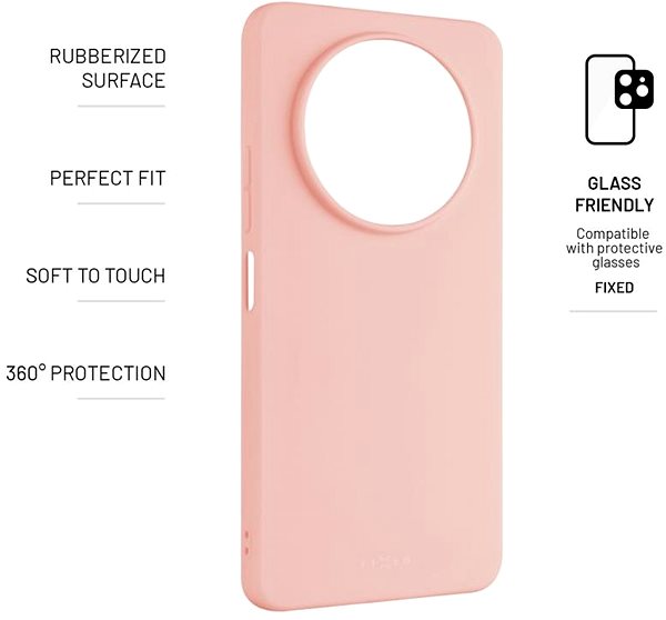 Handyhülle FIXED Story für Xiaomi Redmi A3/A3x/POCO C61 rosa ...