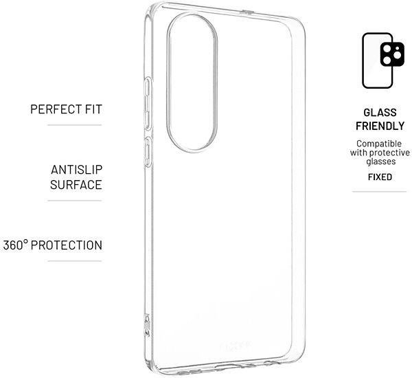 Handyhülle FIXED Geschichte für OnePlus Nord CE 4 Lite 5G klar ...