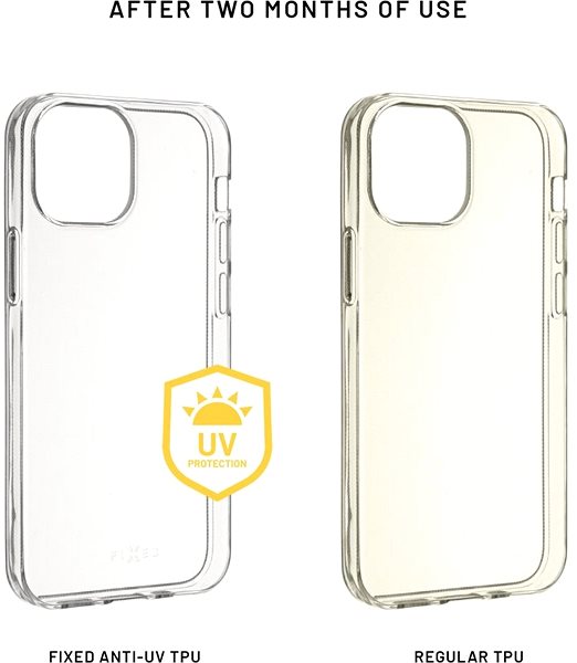 Handyhülle FIXED Story AntiUV für OPPO Reno12 Pro klar ...