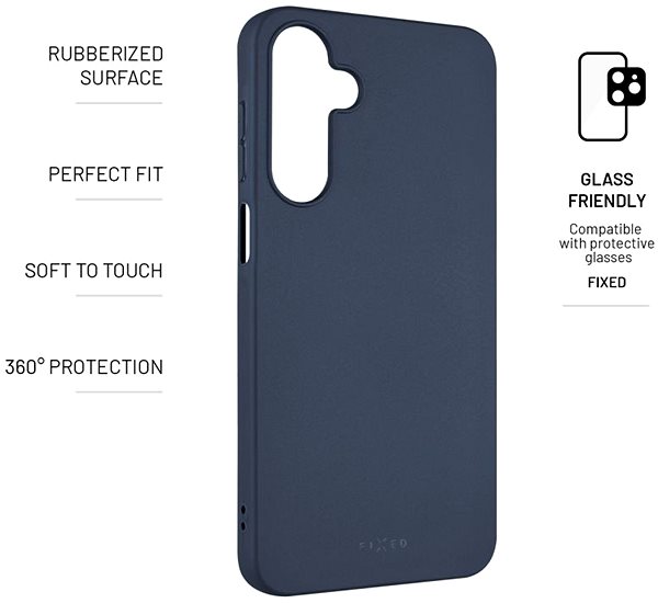 Handyhülle FIXED Story für Samsung Galaxy A16 4G/5G blau ...