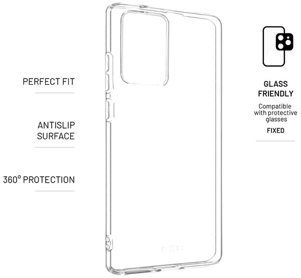 Handyhülle FIXED Story für Motorola Moto G85 klar ...
