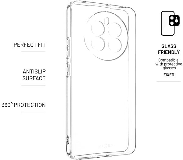 Handyhülle FIXED Story für Realme 13 4G klar ...