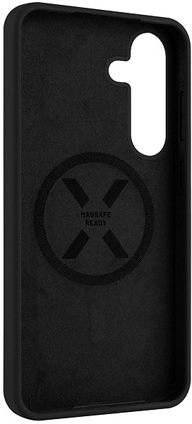 Handyhülle FIXED MagFlow mit MagSafe und Qi2 Unterstützung für Samsung Galaxy S25+ schwarz ...