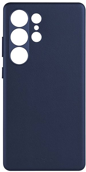 Handyhülle FIXED MagLeather mit MagSafe und Qi2 Unterstützung für Samsung Galaxy S25 Ultra blau ...