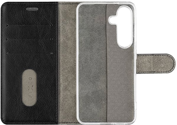 Softcase-Handyhülle FIXED Opus für Samsung Galaxy S25 schwarz ...