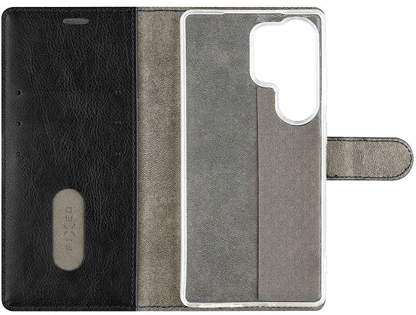 Softcase-Handyhülle FIXED Opus für Samsung Galaxy S25 Ultra schwarz ...
