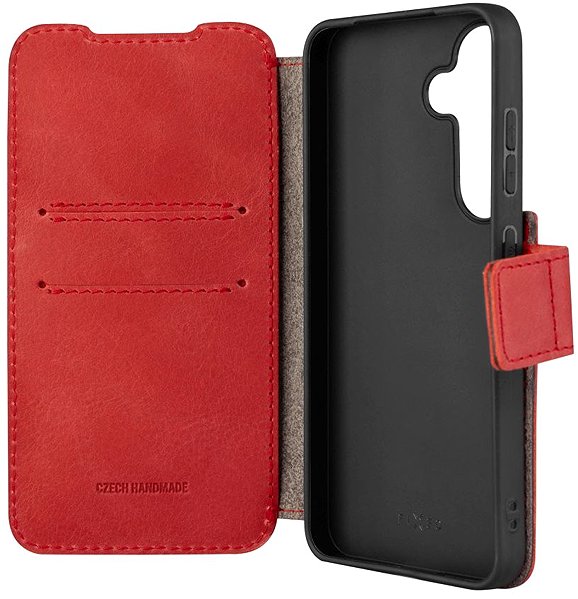 Softcase-Handyhülle FIXED ProFit für Samsung Galaxy S25 rot ...