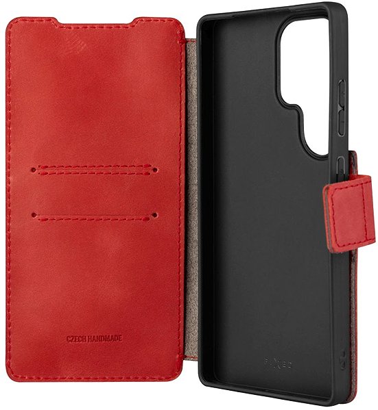 Softcase-Handyhülle FIXED ProFit für Samsung Galaxy S25 Ultra rot ...