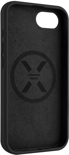 Handyhülle FIXED MagFlow mit MagSafe Unterstützung für Apple iPhone 17e/16e schwarz ...