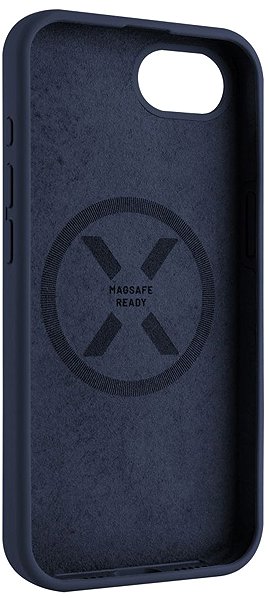 Handyhülle FIXED MagFlow mit MagSafe Unterstützung für Apple iPhone 16e 5G blau ...