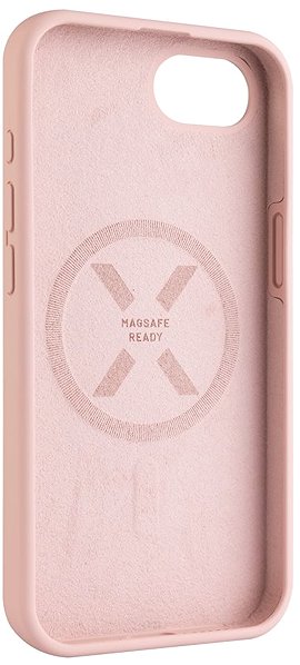 Handyhülle FIXED MagFlow mit MagSafe Unterstützung für Apple iPhone 16e 5G pink ...