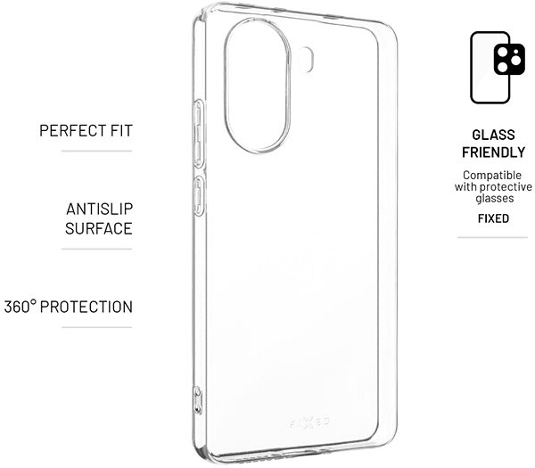 Handyhülle FIXED Story für POCO X7 Pro 5G klar ...