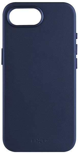 Handyhülle FIXED MagLeather mit MagSafe Unterstützung für Apple iPhone 17e/16e blau ...