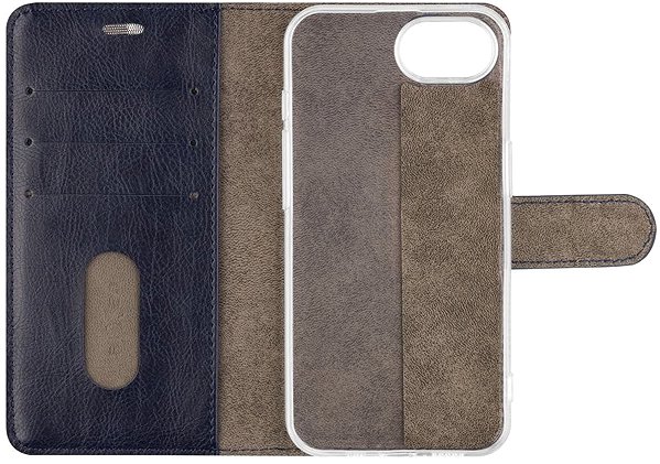 Handyhülle FIXED Opus für Apple iPhone 16e 5G blau ...