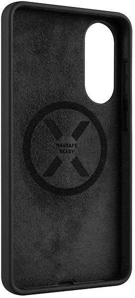 Kryt na mobil FIXED MagFlow s podporou MagSafe a Qi2 na Galaxy S25 Edge 5G čierny ...