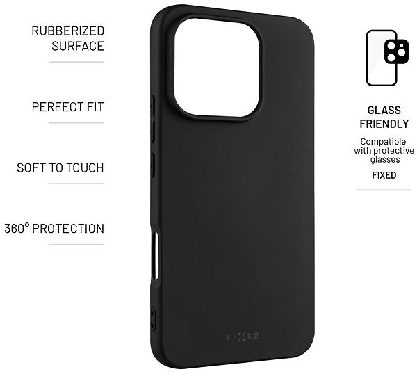 Handyhülle FIXED Story für Honor 400 Lite 5G schwarz ...