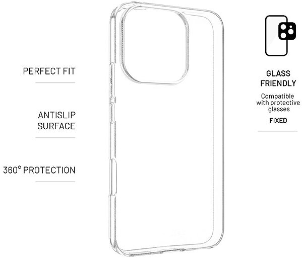 Handyhülle FIXED Story für Honor 400 Lite 5G transparent ...