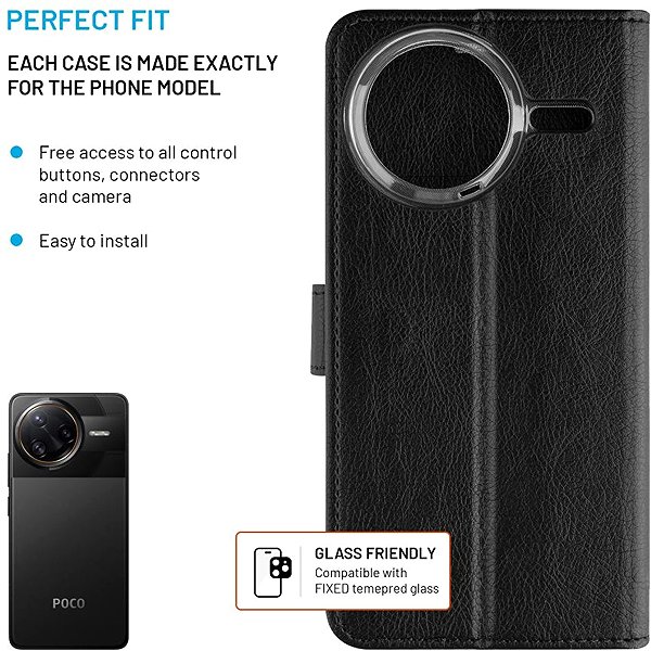Softcase-Handyhülle FIXED Opus für POCO F7 Ultra 5G schwarz ...