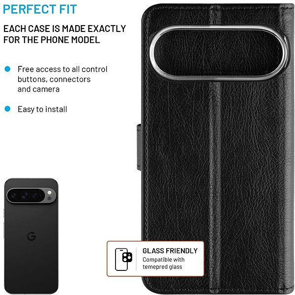 Softcase-Handyhülle FIXED Opus für Google Pixel 10 5G/10 Pro 5G schwarz ...
