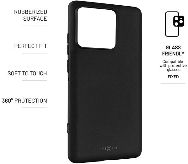 Handyhülle FIXED Story für Motorola Edge 60 Pro 5G schwarz ...