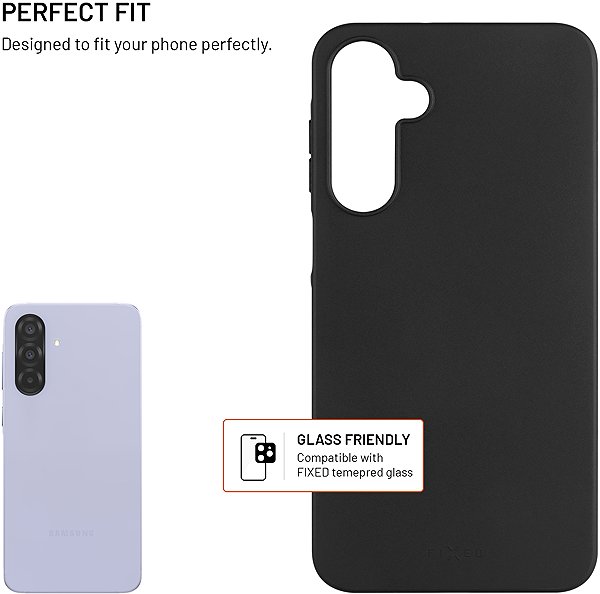 Handyhülle FIXED ReStory für Samsung Galaxy A36 5G hergestellt in CZ schwarz ...