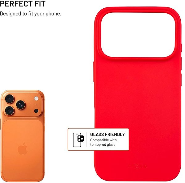 Handyhülle FIXED Story für Apple iPhone 17 Pro rot ...